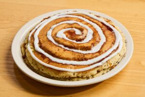 Cinnamon Roll Pancakes